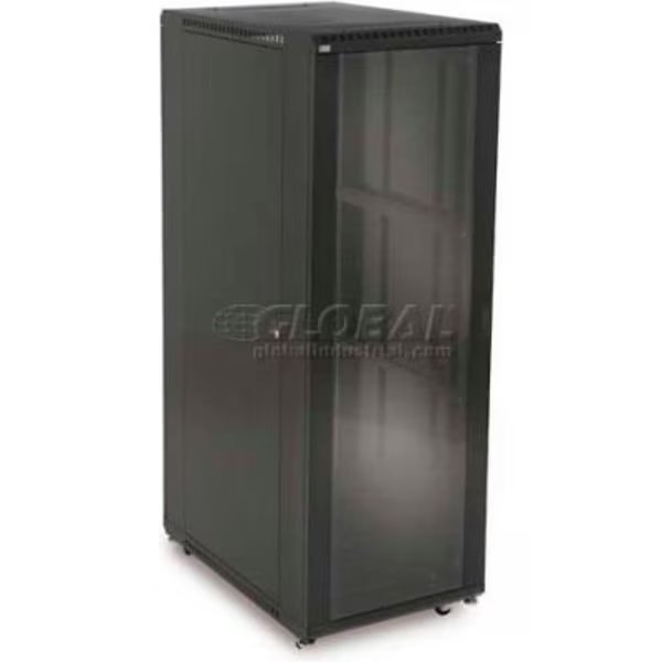 Kendall Howard 37U LINIER Server Cabinet - Glass/Vented Doors - 36in Depth, Kendall Howard, Mfr#: 3100-3-001-37
